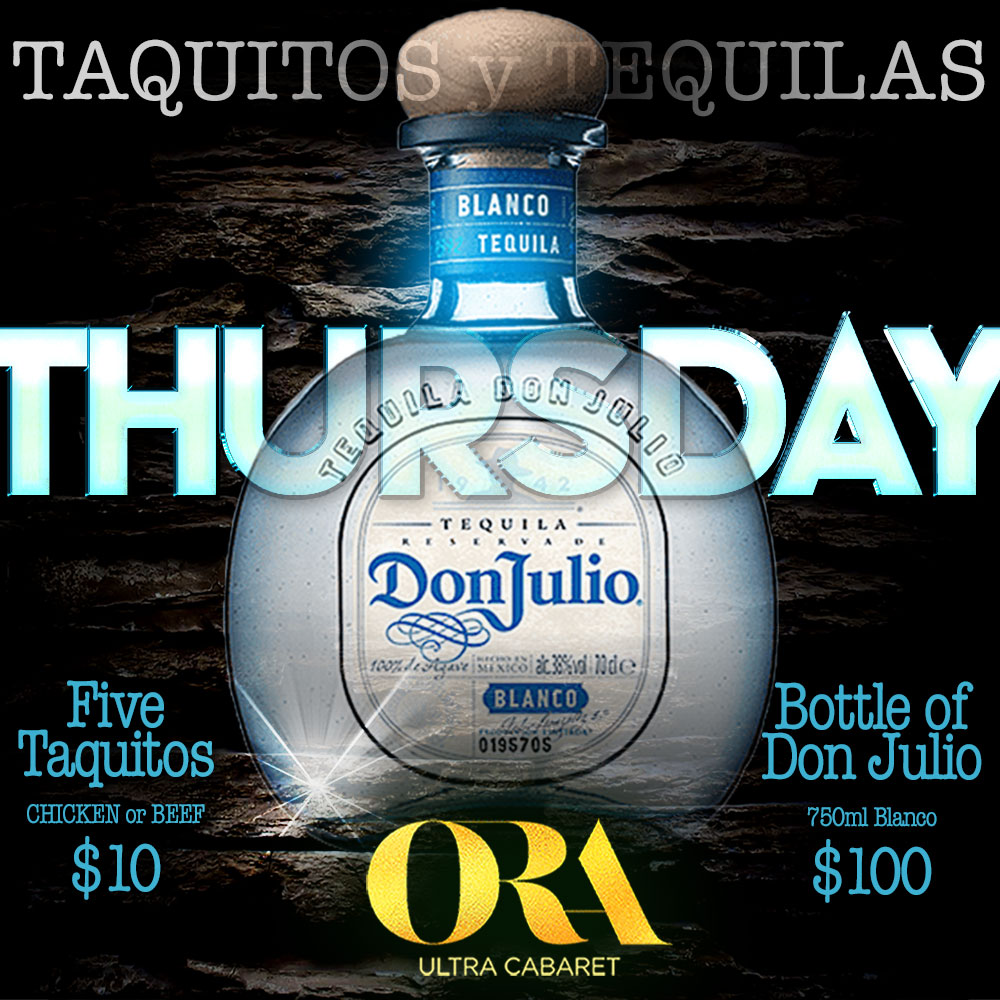 Taquito y Tequila Thursday
